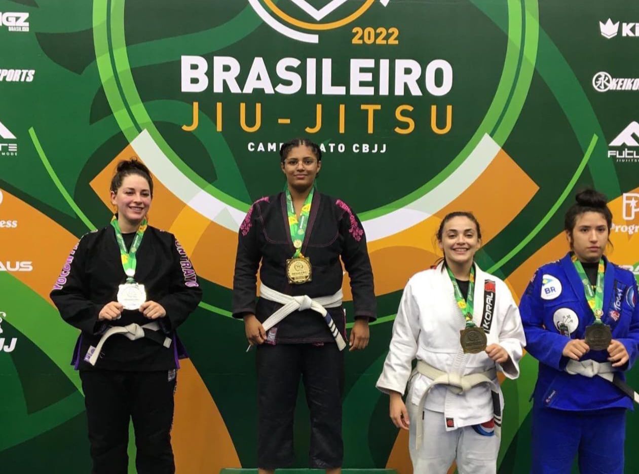Atleta de União, Camila Araújo conquista título inédito no Campeonato Brasileiro de Jiu-Jitsu