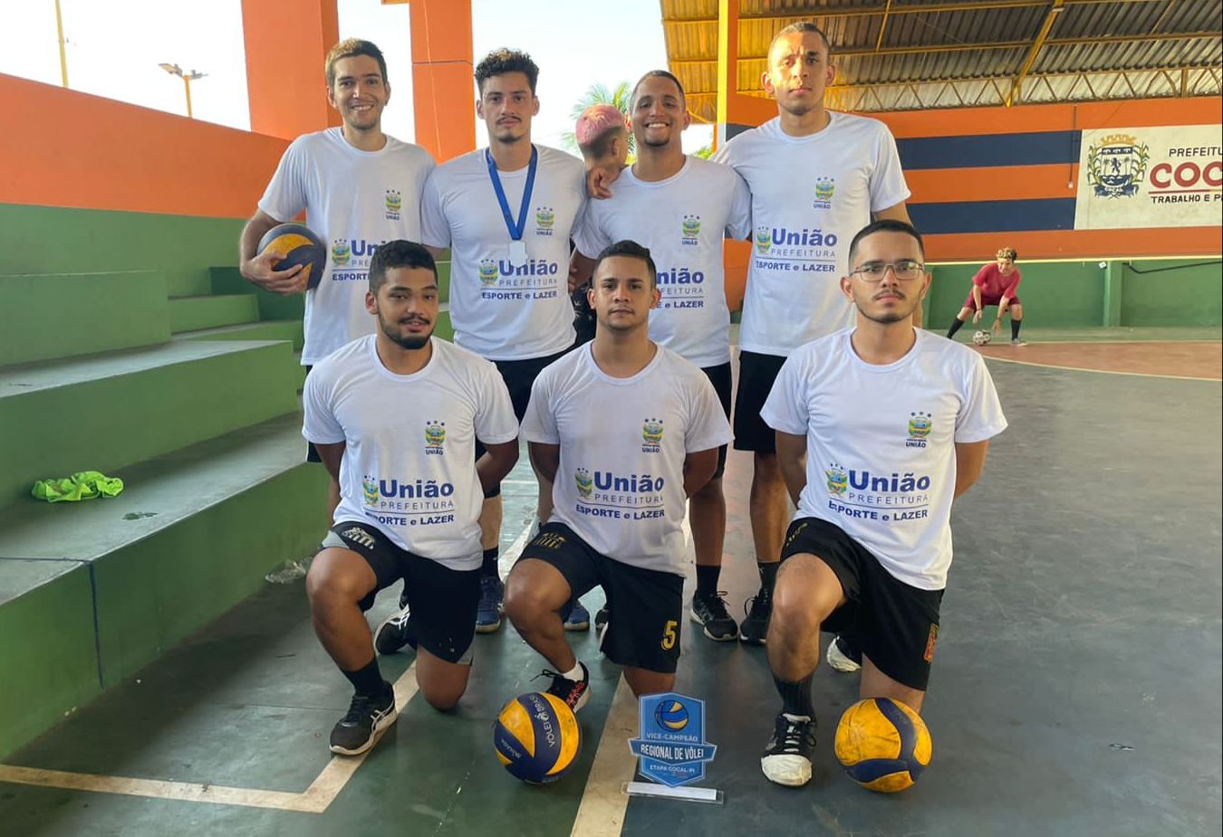 Seleção de vôlei de União conquista vice-campeonato em torneio regional no Piauí