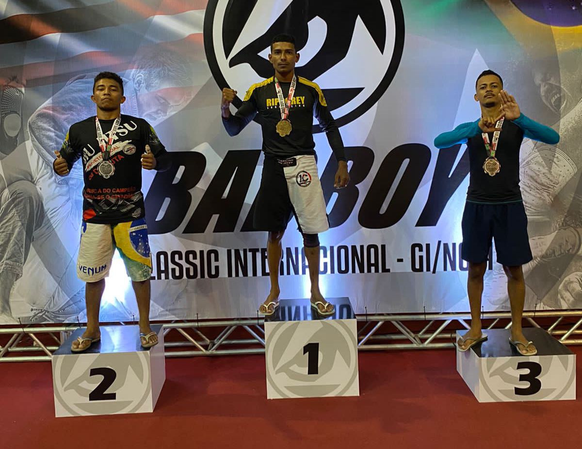 Atleta de União conquista medalha em torneio internacional de jiu-jitsu em Fortaleza